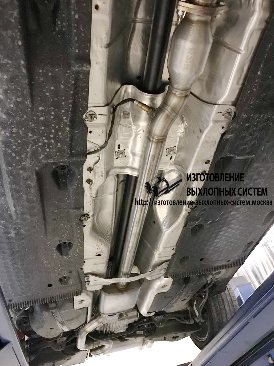 Изготовление и установка прямоточной выхлопной системы на заказ в Москве